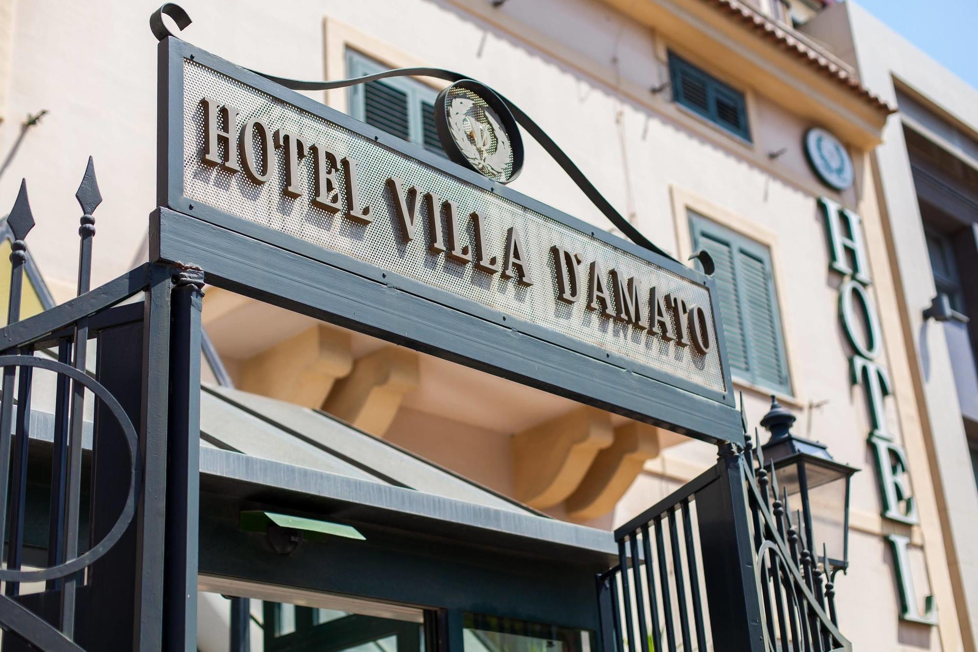 Hotel Villa D'Amato Palermo Exterior foto